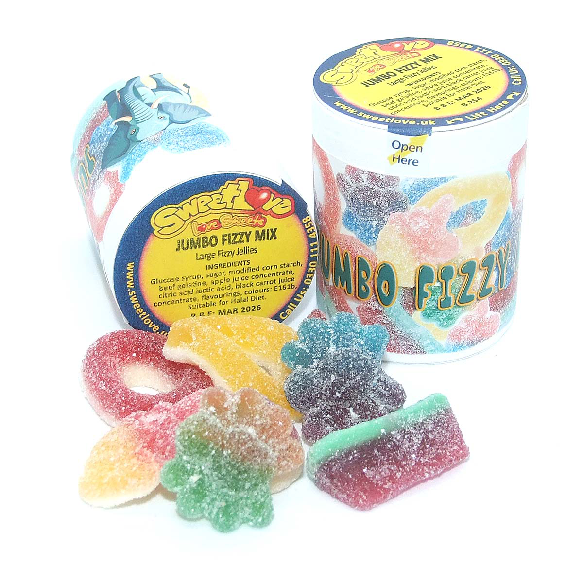 Jumbo Fizzy Mix.